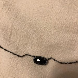 Black Gem Kendra Scott Necklace